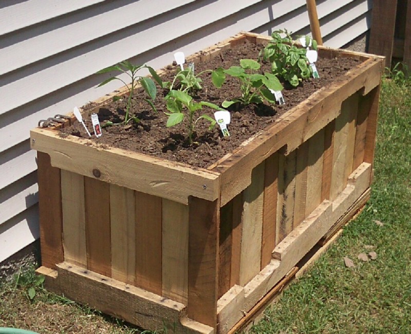 Good Ideas for Garden Pallets