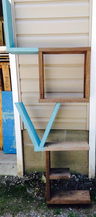 Love Shelf from Wood Pallets | Pallet Ideas: Recycled / Upcycled