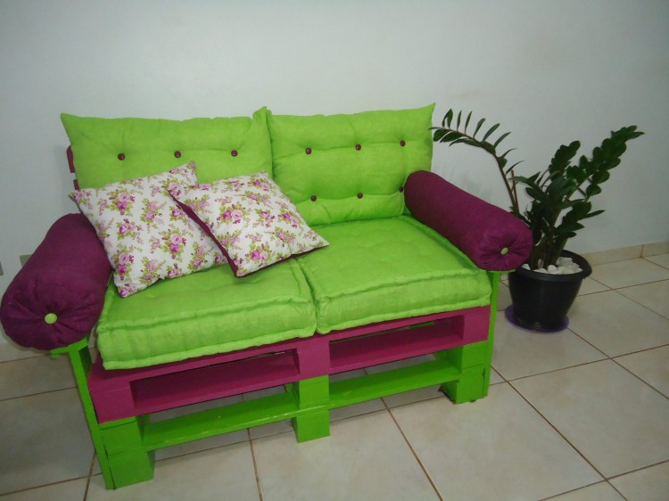 Pallets Couch DIY