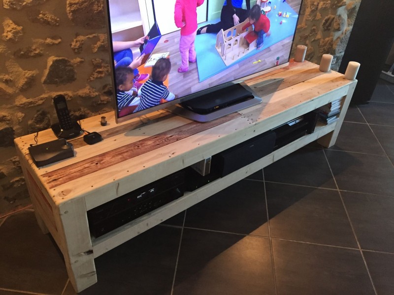 Meuble TV De La Palette | Pallet Ideas