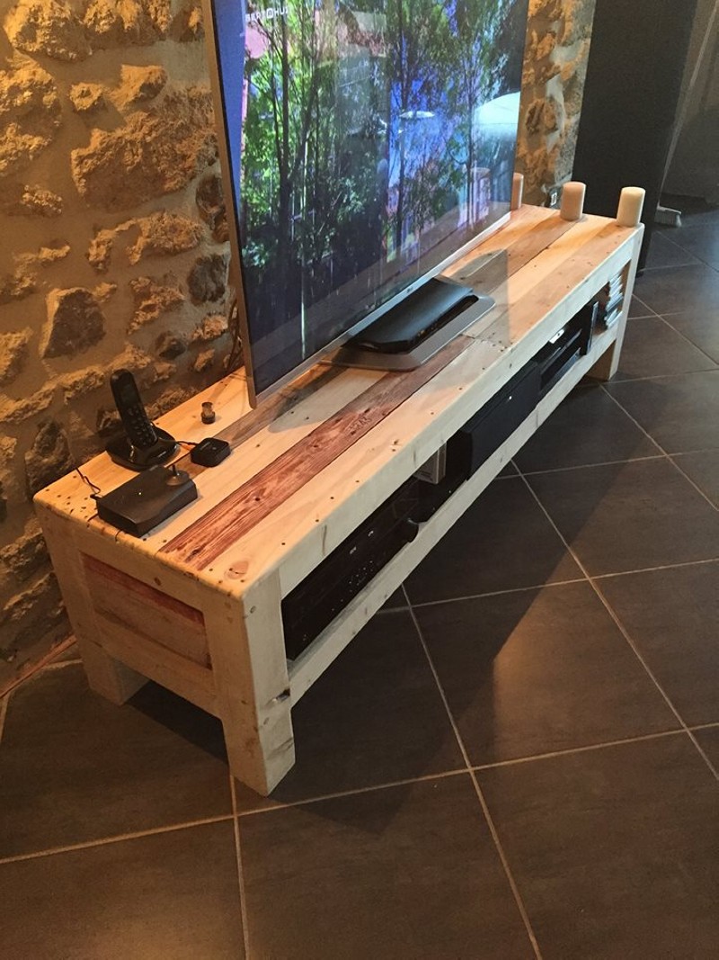 Meuble TV De La Palette | Pallet Ideas