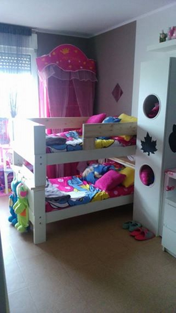 pallets wooden kids bunk bed pallet ideas