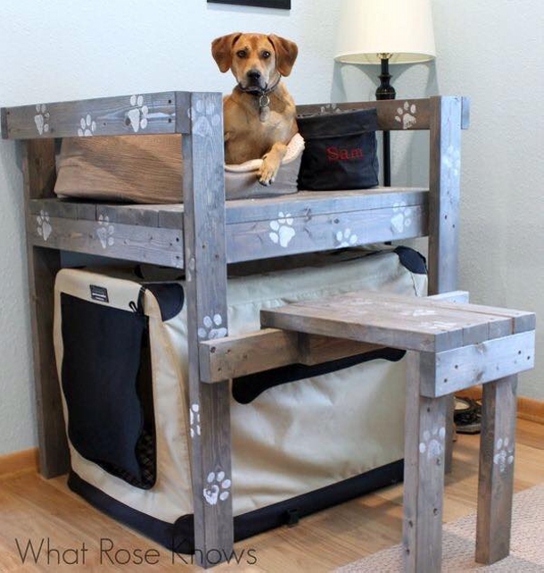 Pallet Made Dog Beds and Houses | Pallet Ideas: Recycled ...