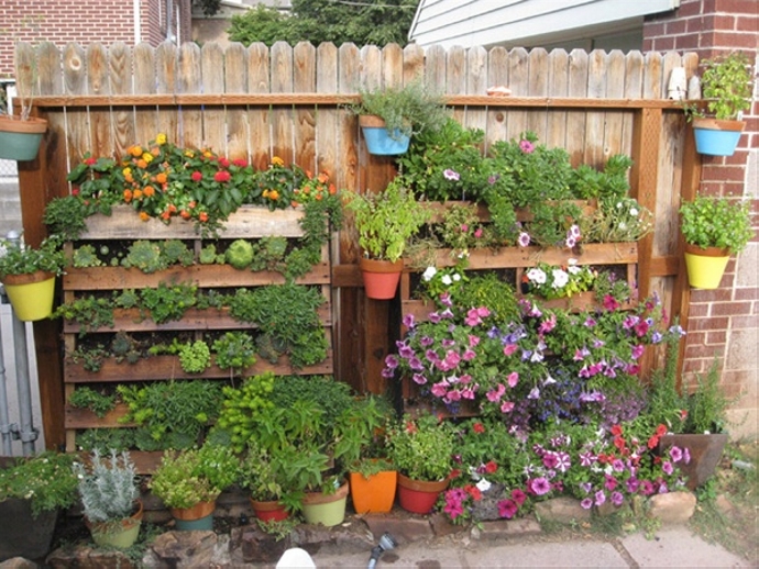 Pallet Vegetable Garden | Pallet Ideas