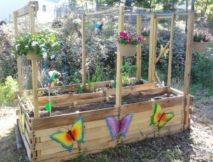 Pallet Vegetable Garden | Pallet Ideas