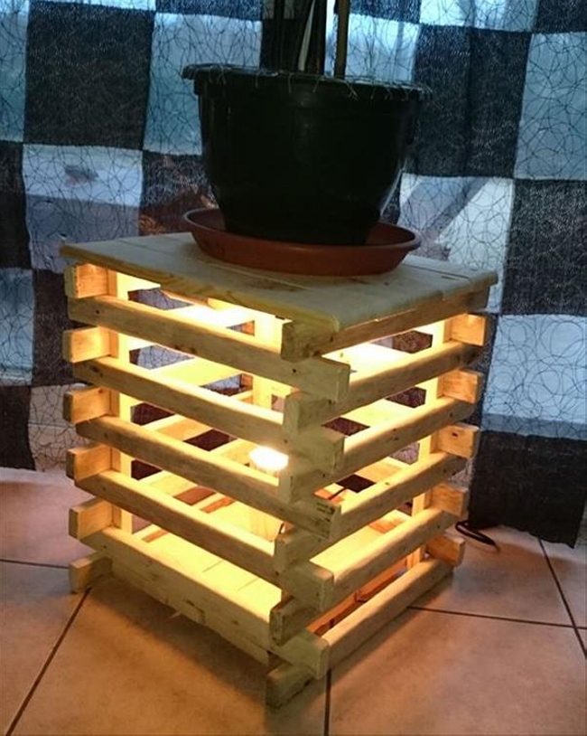 Recycled Pallet Bedside Tables | Pallet Ideas