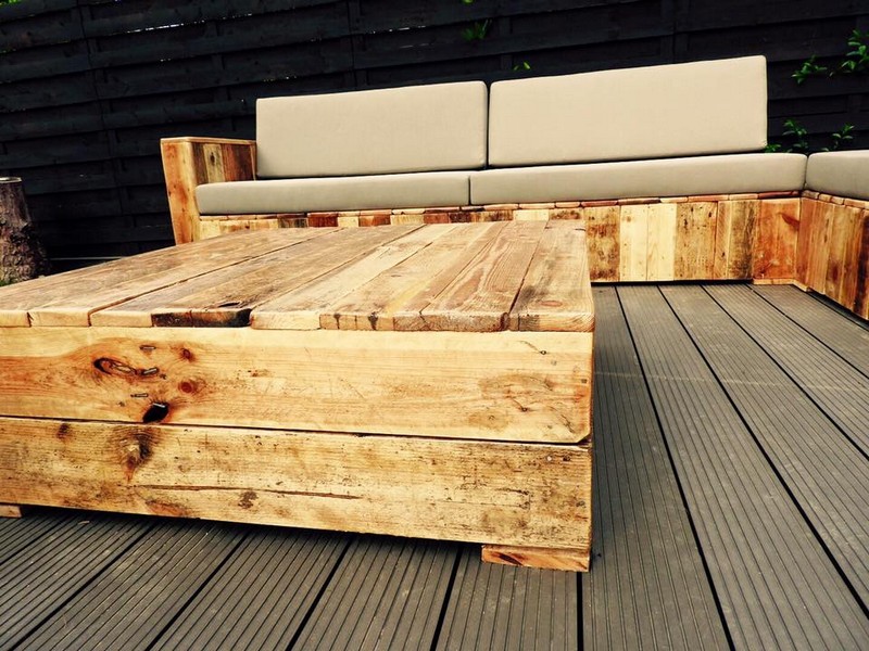 wooden pallet made furniture.