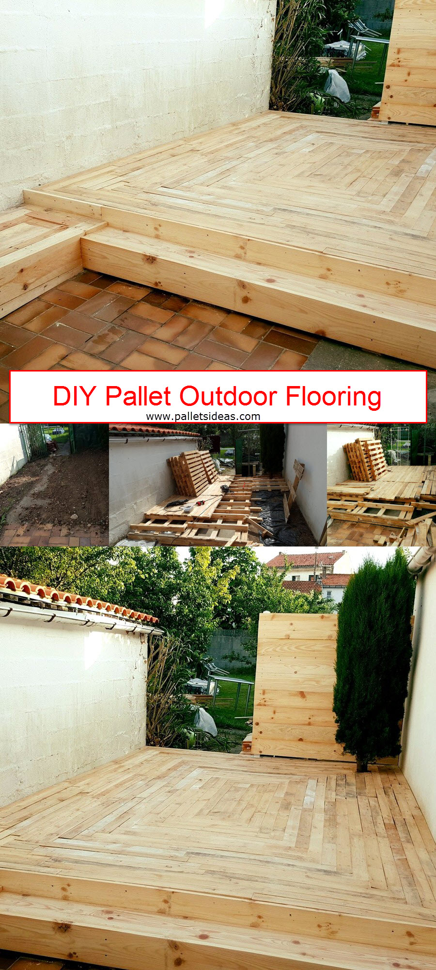 Diy Pallet Outdoor Flooring Ideas