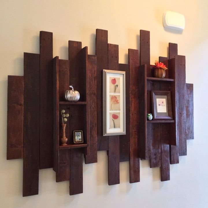Amazing Pallets Wall Art Work | Pallet Ideas: Recycled / Upcycled