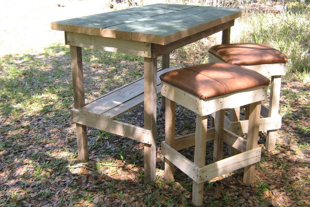 Pallets Bar or Kitchen Stools