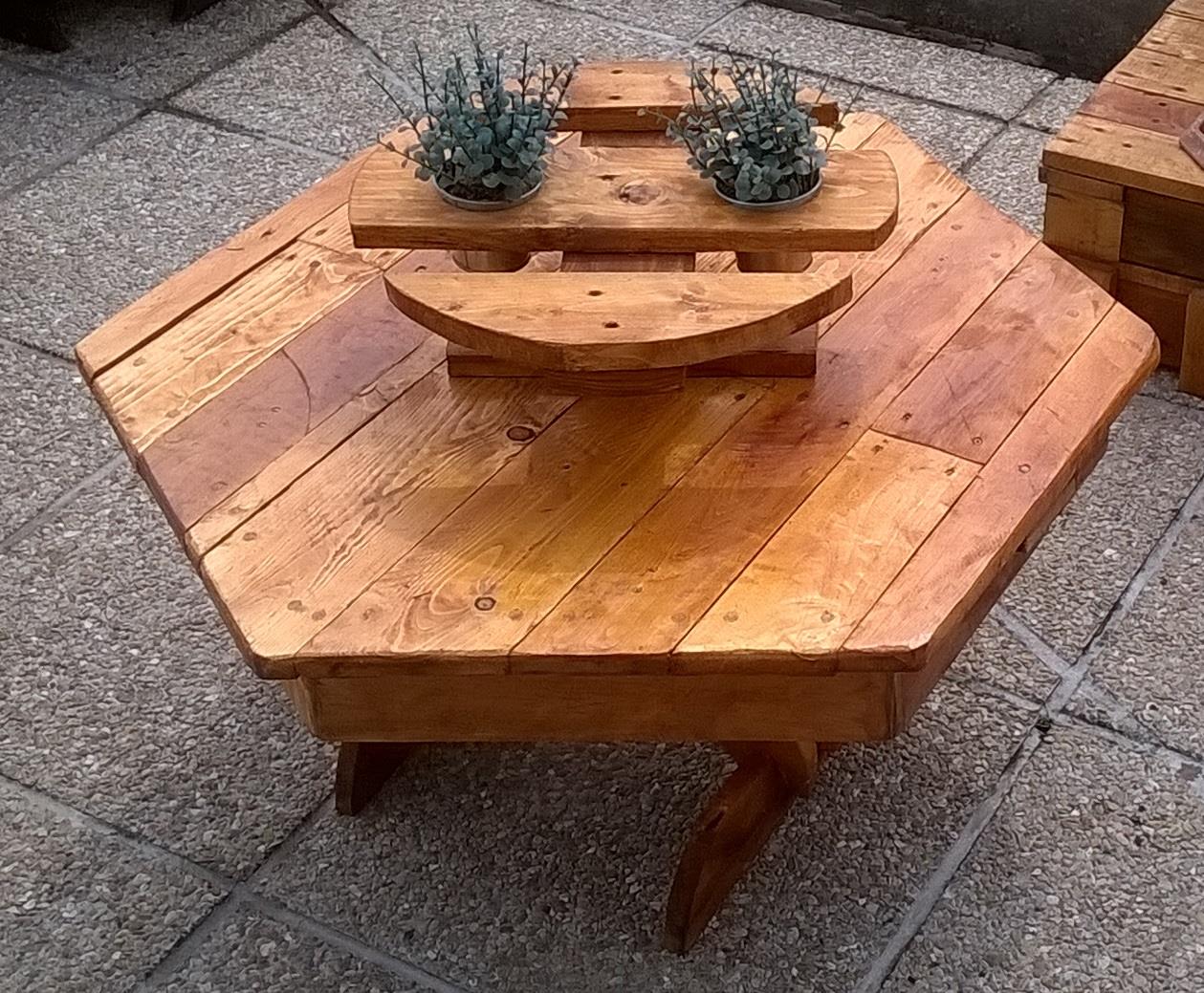 Pallets Made Planter Tables Pallet Ideas