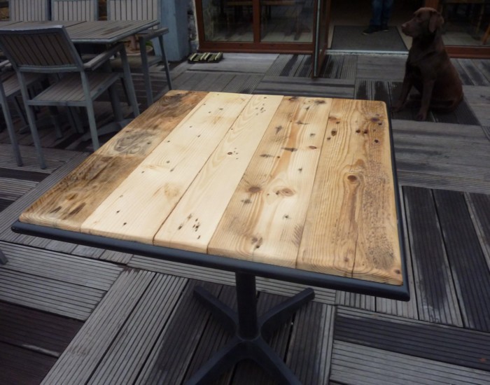 Palettes De Table En Plein Air