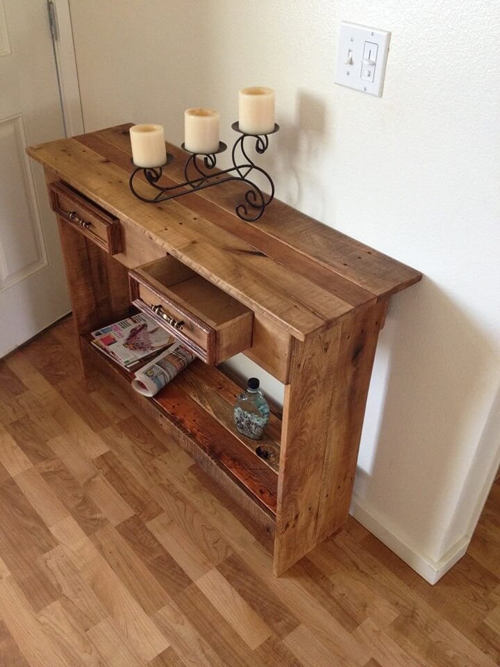 Pallet-Side-Table