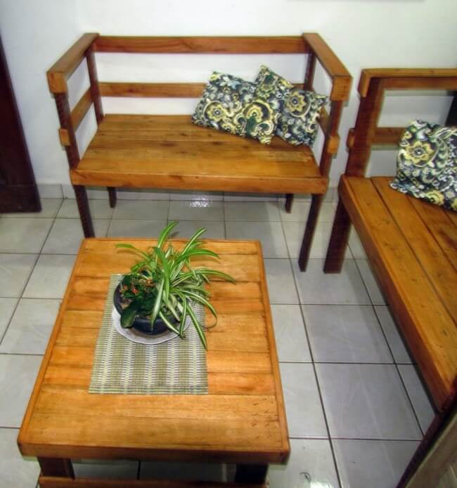 Pallet Furniture Set