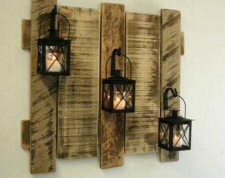 Reclaimed Pallet Wall Decorations