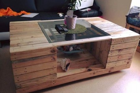 Interesting Pallet Made Table