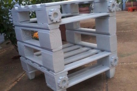 Patio Decor with Wood Pallets