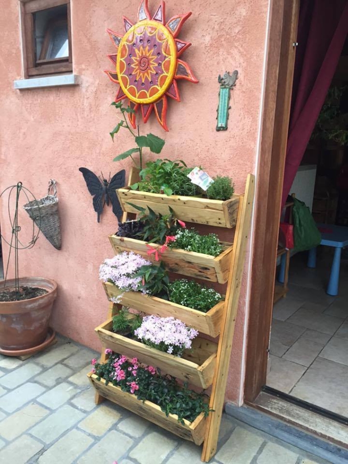 Repurposed Pallet Planter | Pallet Ideas