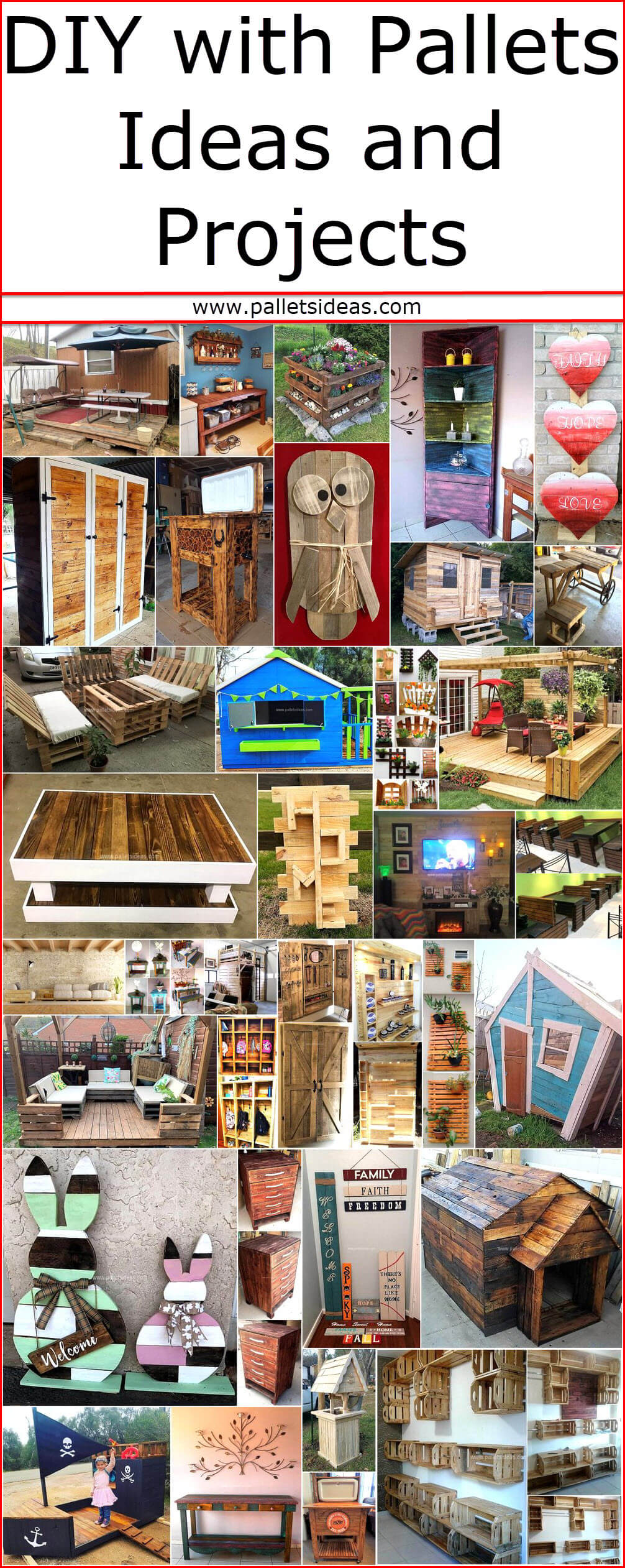 DIY with Pallets Ideas and Projects